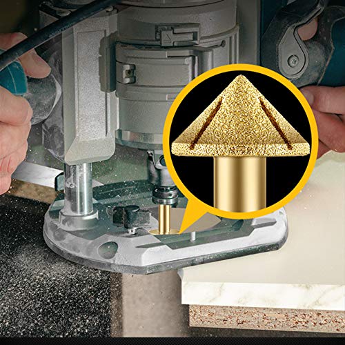 Jerilla 2 pezzi Bit del Router di Bordo di