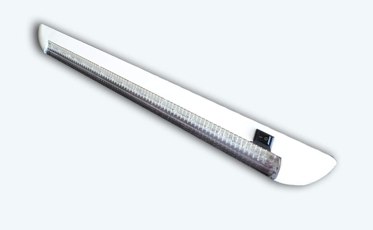 Ardillion UNIVERSAL 12V LIGHT INTERIOR 18 LED STRIP ROOF LAMP WITH SWITCH ON OF TRUCK LORRY CAMPER CARAVAN MOTORHOME PICKUP CAR VAN BUS BOAT TRACTOR