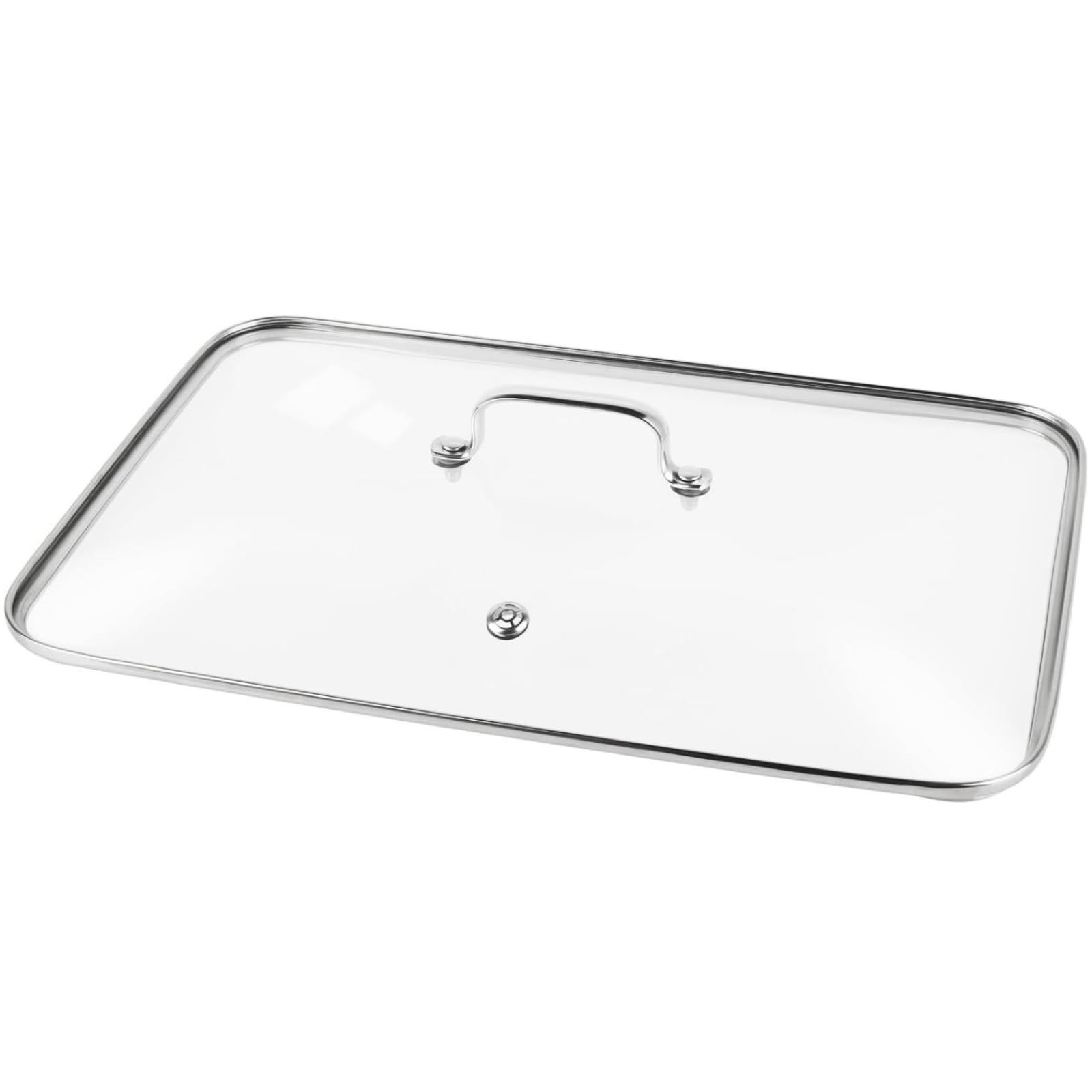 Photo 1 of Griddle Glass Lid for Vayepro 17-inch flat griddle, Clear Pot Cover Accessories, Glass Basting, Keep Warm and Prevent Splashing