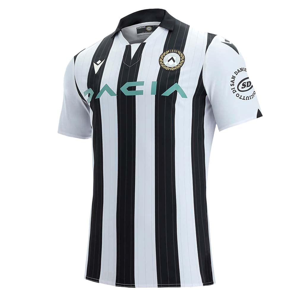 Macron Merchandising Ufficiale Camiseta Home Udinese Fútbol 2021/22 Unisex Adulto