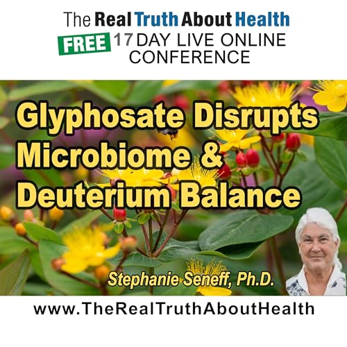 『Glyphosate Disrupts Deuterium Homeostasis: A Central Role for the Microbiome』のカバーアート