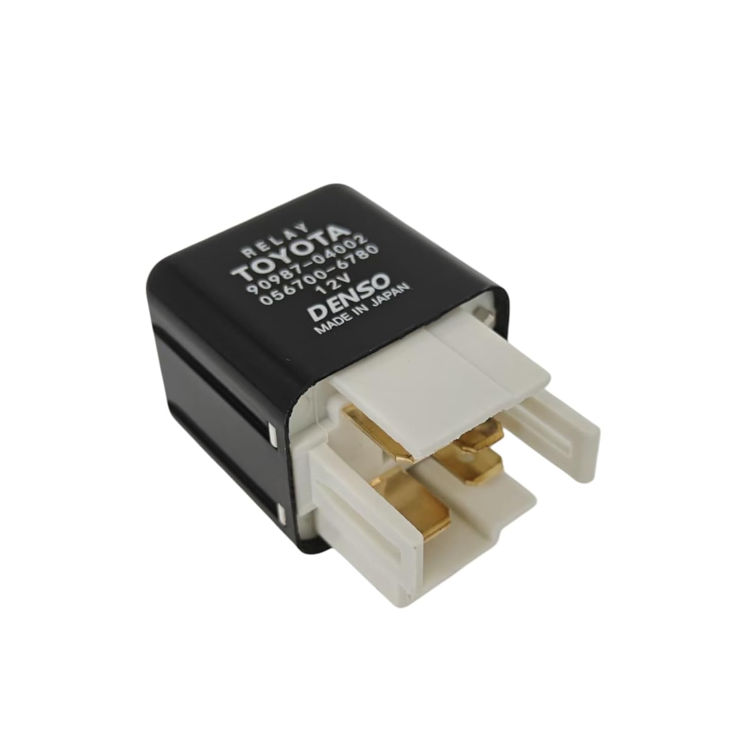 90987-04002 056700-6780 40A 12VDC, 5Pins Fuel Pump AC Compressors Engine Automotive Power Relay Compatible for Toyota 4Runner Previa RAV4 Corolla Lexus GS300