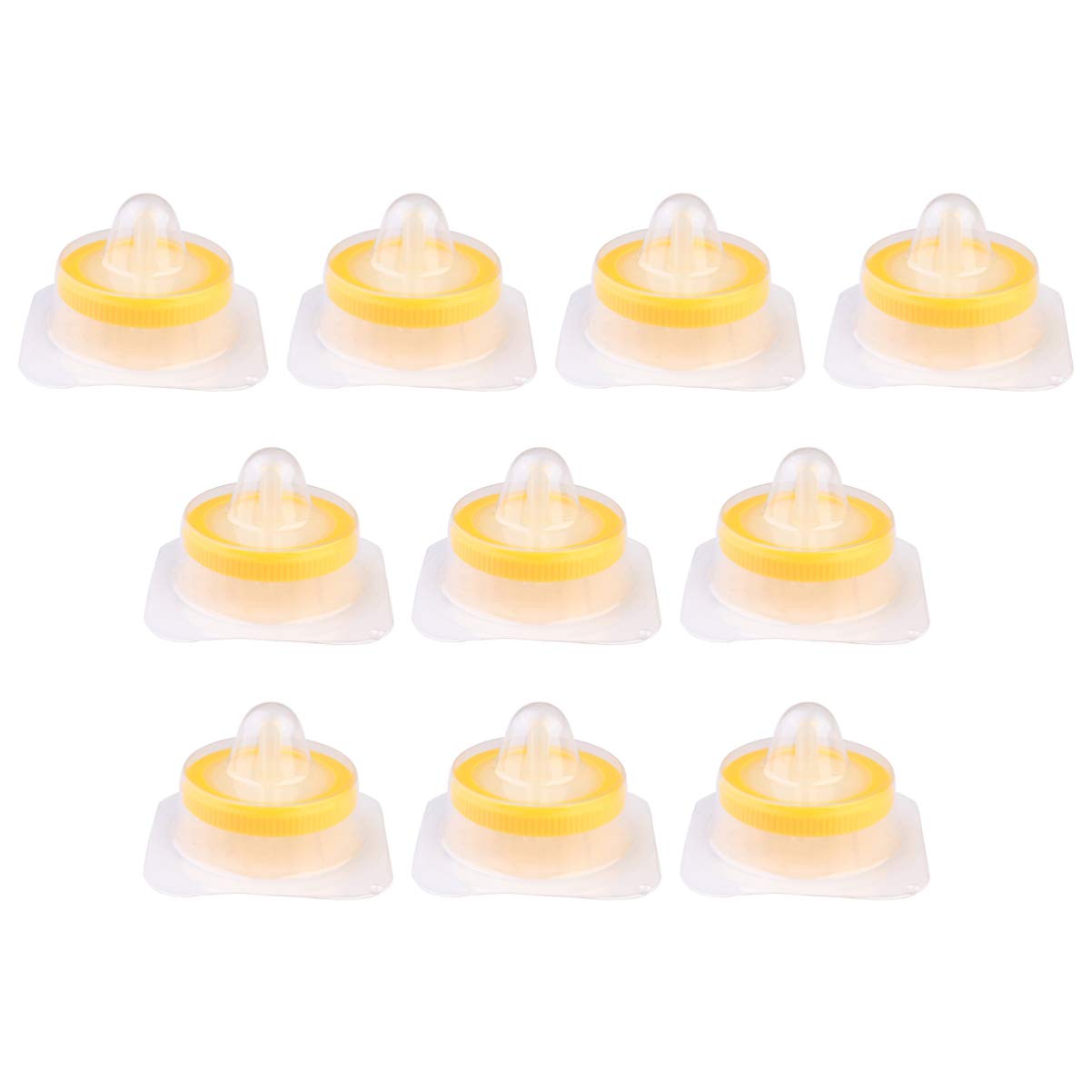 iplusmile Lot de 10 filtres à injection stériles pour injecteur jetable 0 22 à 33 mm