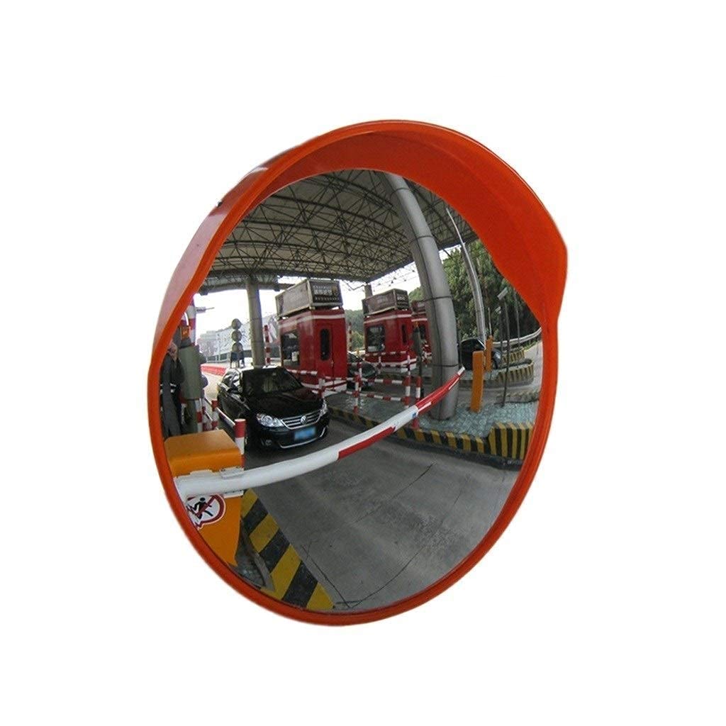 Miroir rond flexible convexe 80 cm miroir routier incassable extérieur