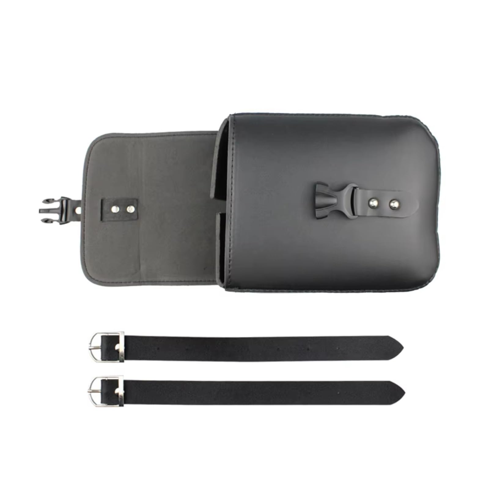 Borse Laterali Per Moto Universali Borsa Attrezzi Laterale In PU Sella Bagagli Kit Stoccaggio Ciclismo Sostituzione Accessori Parti Nere Sacche Moto