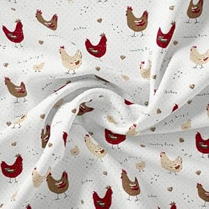 Cackleberry Home Farmhouse Chicken Kitchen Towels 100% Cotton, Set of 3 Cackleberry Home Farmhouse Chicken Kitchen Towels 100 Cotton Set of 3