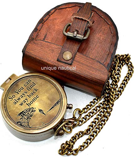 Boussole personnalisée voyage et aventure cadeau mari aventurier