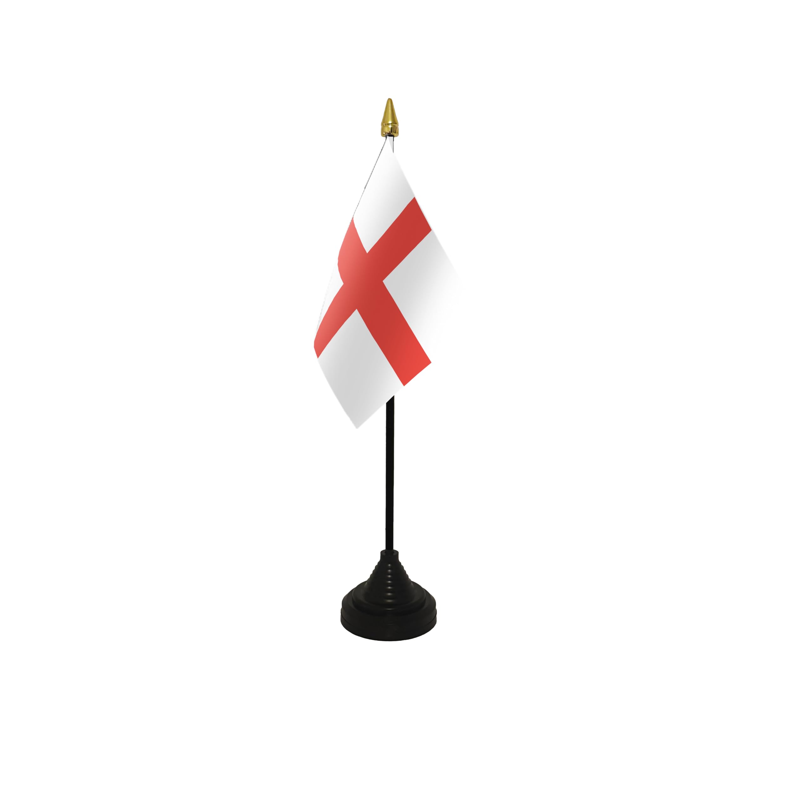 Flagtex St George (England) Small Table Flag With Black Base