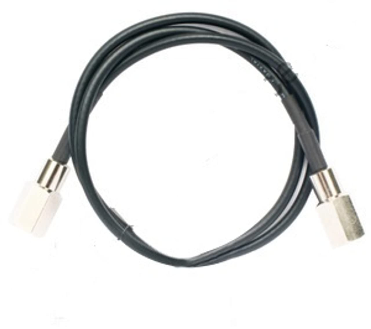 GraspaDeal FME-male to FME-male Cable: 18-inch, 1-meter Double-Shielded Outdoor Indoor