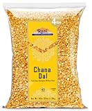 Rani Chana Dal (Split Desi Chickpeas without skin) 64oz (4lbs) 1.81kg Bulk ~ All Natural | Gluten Friendly | NON-GMO | Kosher | Vegan | Indian Origin