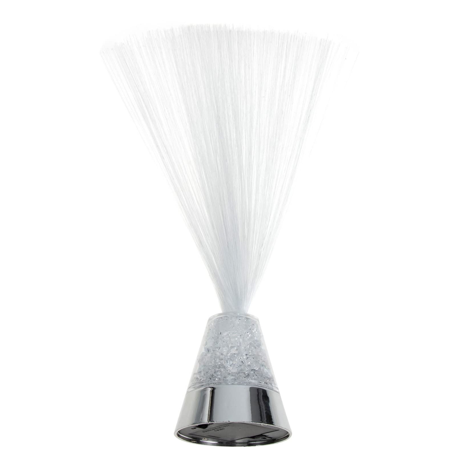 Mikikit 2pcs Fiber Optic Light Color Changing USB Battery Powered Decorative Lamp for Home Party Creative Gypsophila Design Easy Installation Eye-catching Visual Effects Night Light