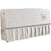 MHCYKJ Bett Kopfteil Bezug Gepolstert Bett Kopfteil Bezug Kopfteilbezug Staubdicht Bezug Staubdicht Kopfteilbezug Schlafzimmer Dekor (Color : Off-White, Size : 150cm/59in)
