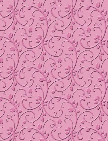 cArt-Us Embossing Folder Budding Wine, Transparent