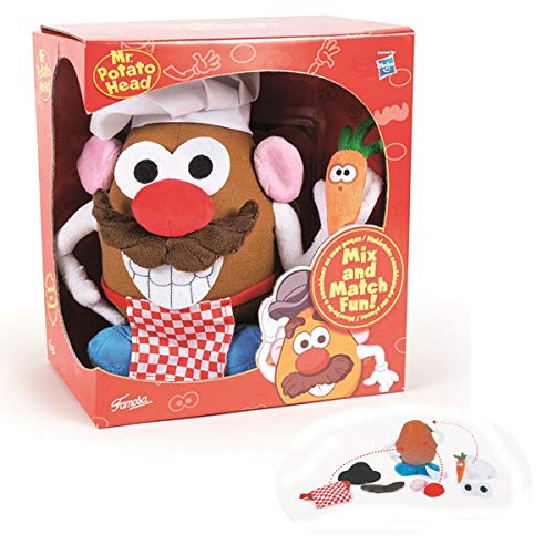 Señor Patata (Mr. Potato) de Peluche 9'84"/25cm 3 Modelos Calidad Soft -Hasbro- (Cocinero)