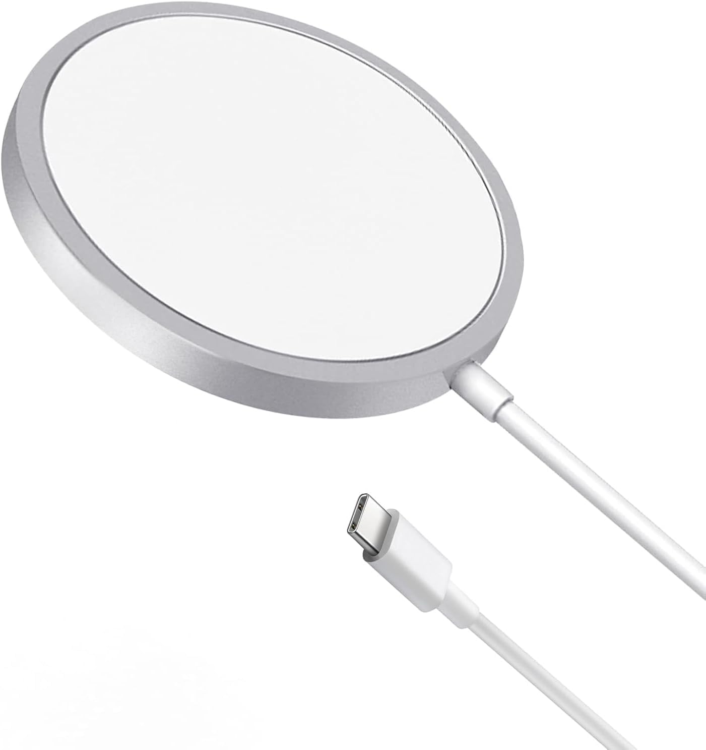 Magnetico Caricatore Wireless per iPhone, 15W Rapida Ricarica Senza Fili Compatibile con iPhone 17 16 15 14 13 12 Pro Max Mini Series, per AirPods 2/3/Pro, Caricabatterie a induzione Wireless Charger