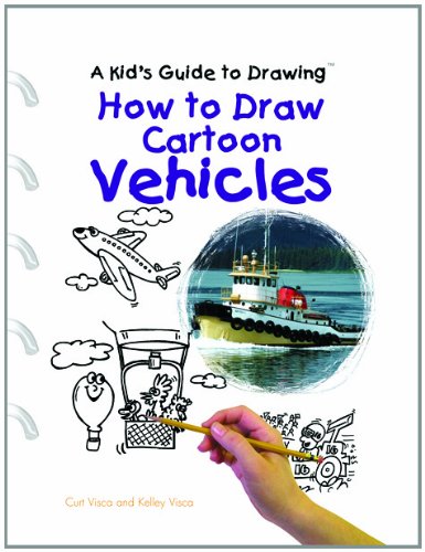 How to Draw Cartoon Vehicles (Kid's Guide to Drawing)