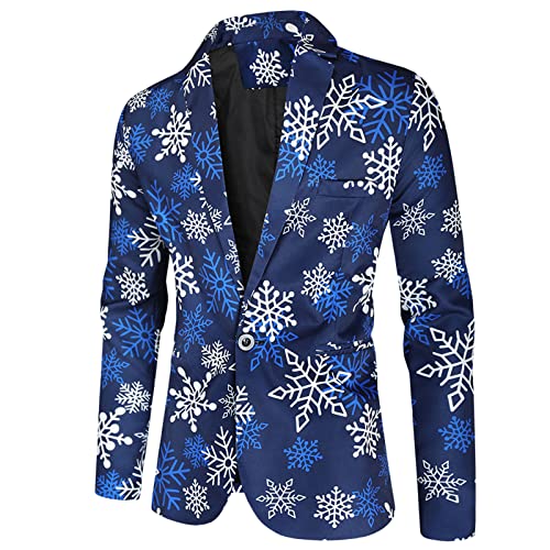 Christmas Blazer Sets for Women Mens Black Blazer Jacket Western Suit Jacket for Men Slim Fit Big and Tall Christmas Sports 5XL Solid Tuxedo Jacket and Vest