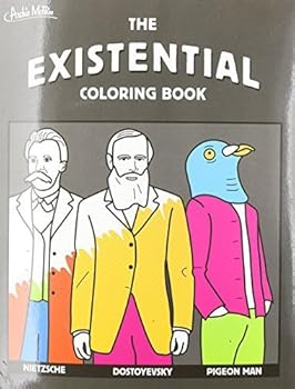 Mass Market Paperback Accoutrements Existential Coloring Book by Archie McPhee (2014-05-03) Book