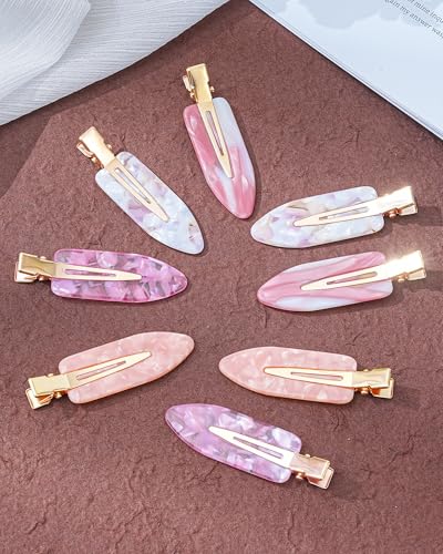 Mesovor 8 pinzas para cabello sin marca y sin pliegues miniatura 7