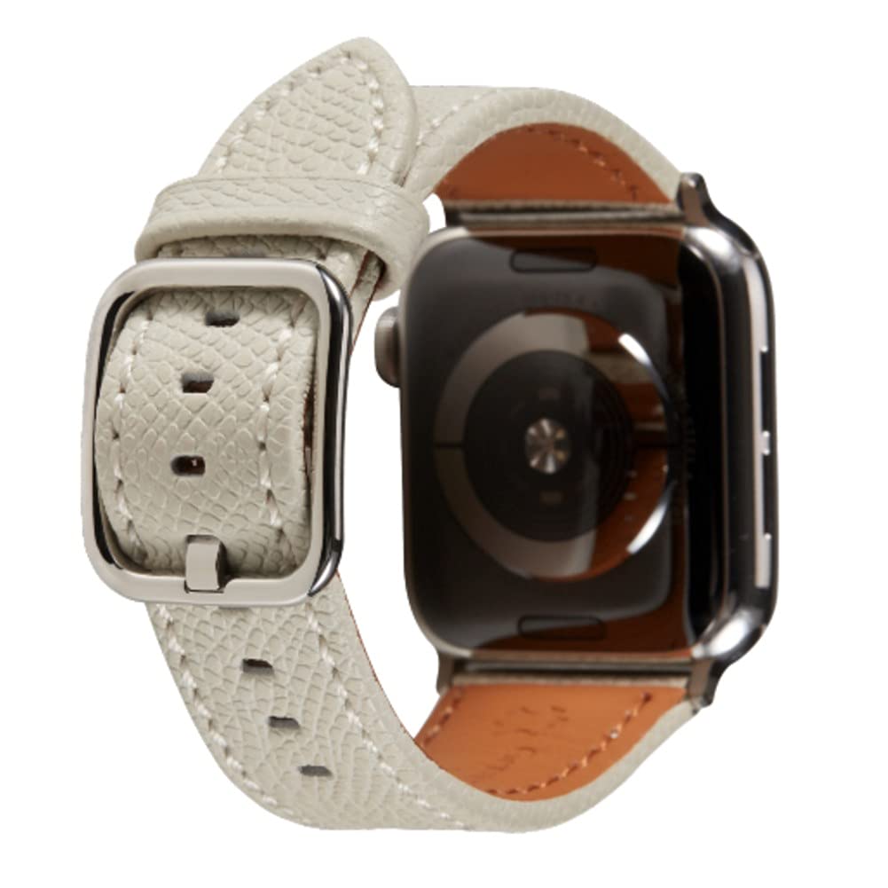 SONAMU New York | Epsom / Barenia / Goat Leather Band with Square Buckle