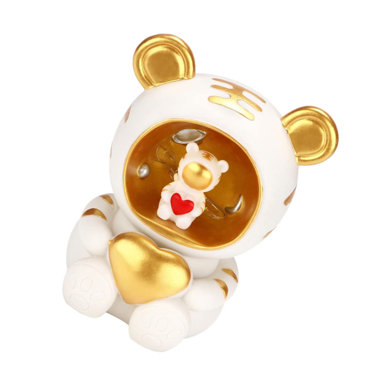 Figurine tigre cerf vinyle BESTonZON pour déco de chambre d'enfant