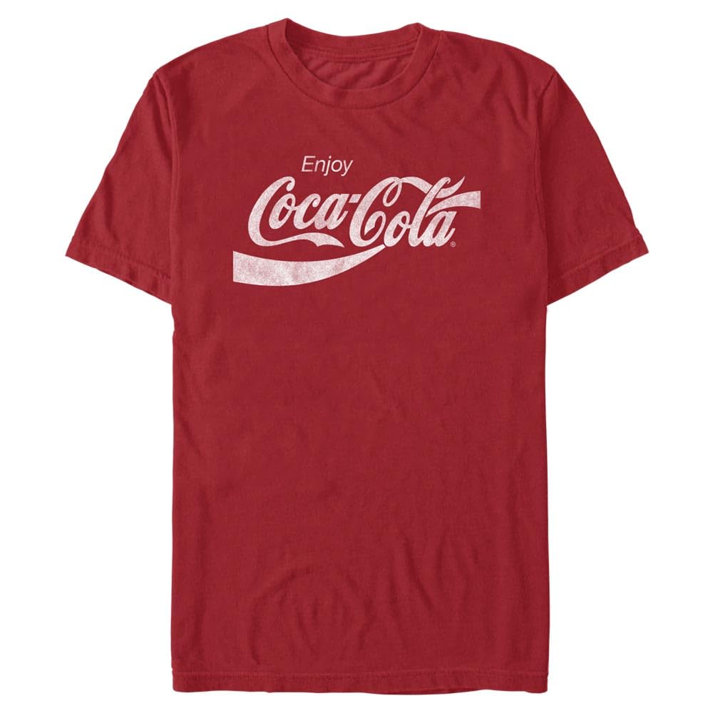 Coca-Cola Men's Coke Classic, Cardinal, Medium