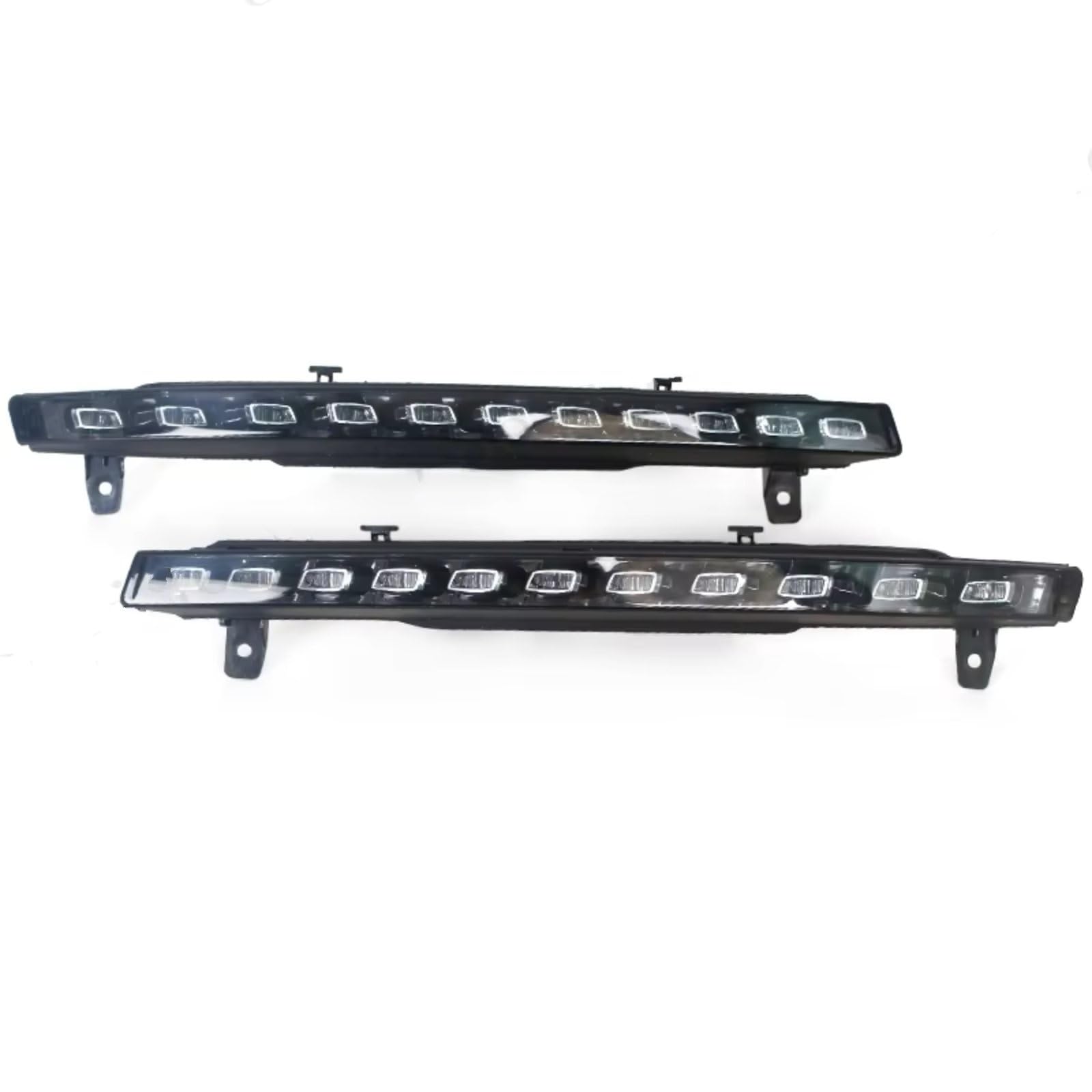 Luci Antinebbia Per Q7 2010 2011 2012 2013 2014 2015 DRL Funzione Indicatore Direzione Dinamico 12V LED Luce Marcia Diurna Bianca Gialla Fanale Fendinebbia