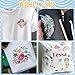 12pcs Water Soluble Embroidery Paper, 8.5