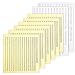 8 Packs Number Stickers, 6 Pack Self-Adhesive Waterproof Particular Design for Diamond Painting Accessory Storage Box 2 Pack 455 Color Number Stickers