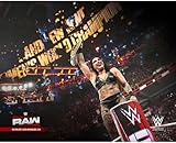 Rhea Ripley WWE Unsigned Raising Title Photograph - Wrestling Photos