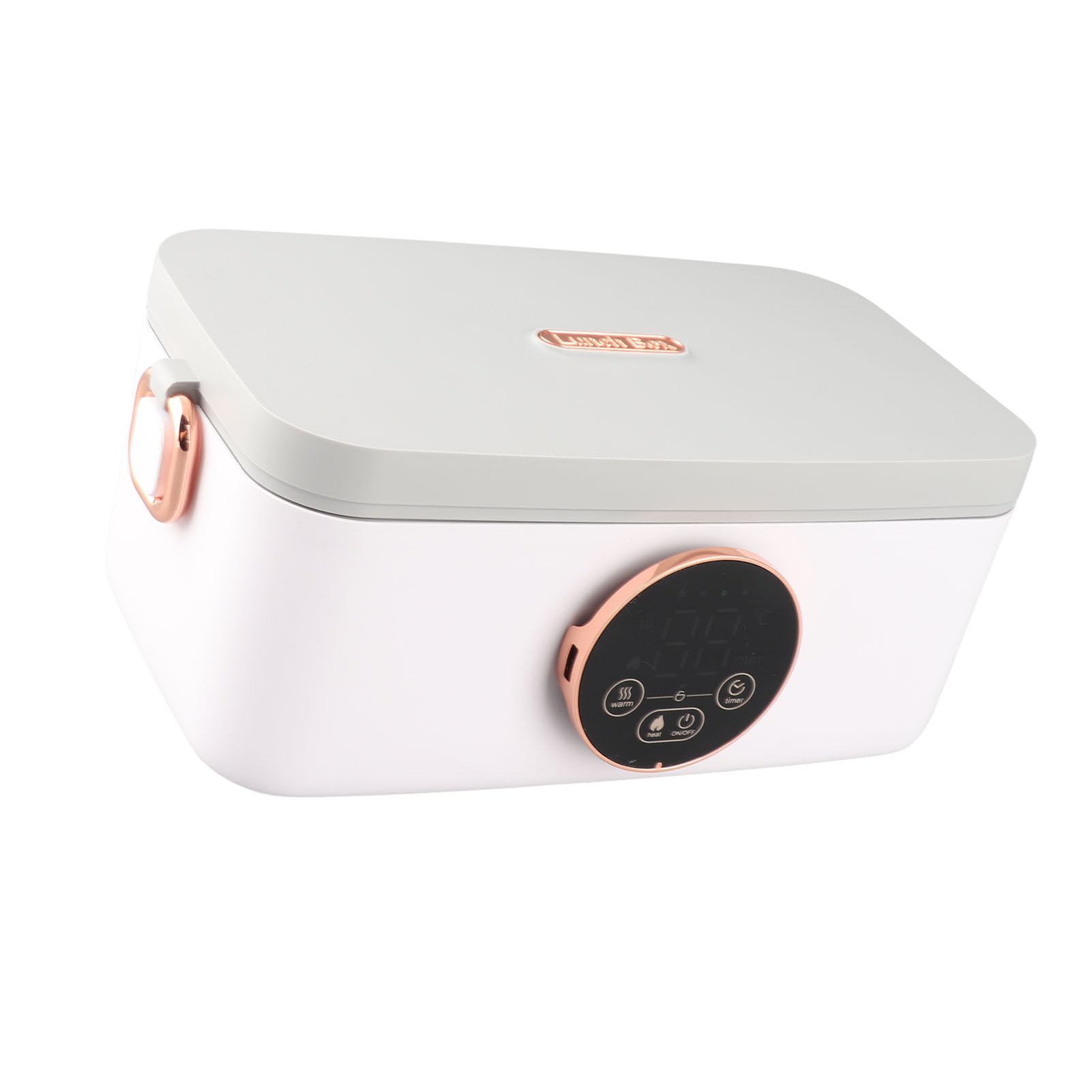 ANGGREK Portapranzo Scaldavivande Portatile in Acciaio Inossidabile con 3 Scomparti Capacità 1000 Ml per Lavoro e Scuola