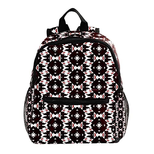 Sac à dos enfants motif cerf doré et élan multicolore taille 30,5 cm pour garçons et filles