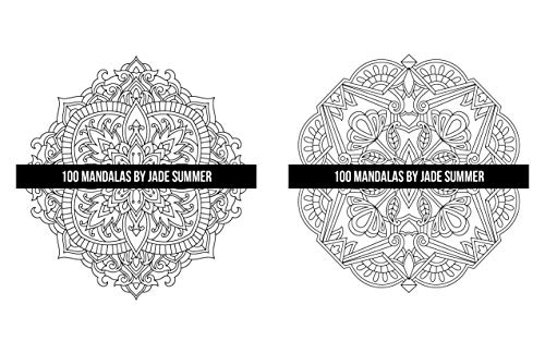 Image of Mandala Coloring Book: For Adults with 100 Magical Mandalas