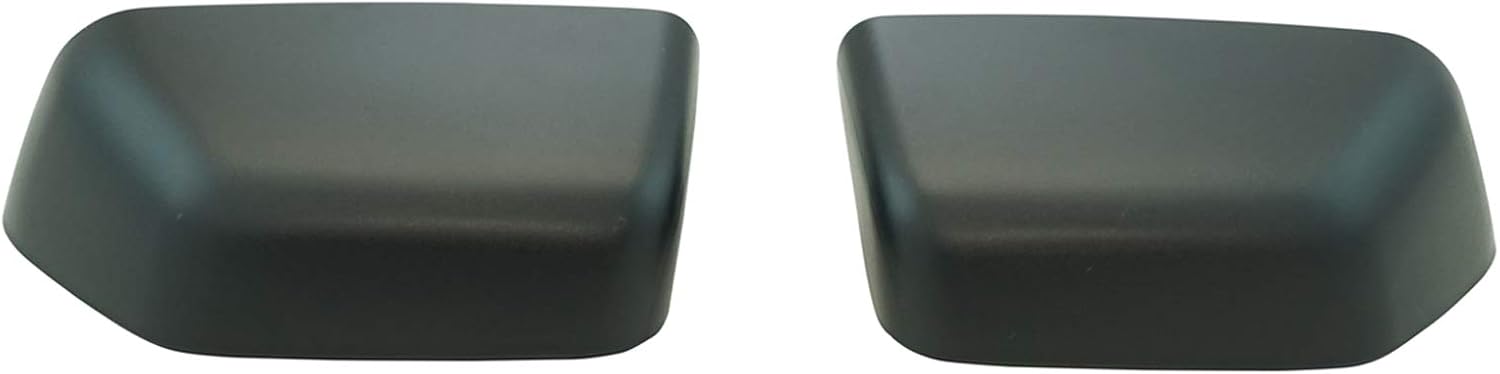 Trail Ridge Mirror Cap Textured Black Clip-In Pair Set of 2 Compatible with 2015-2018 Ford F-150