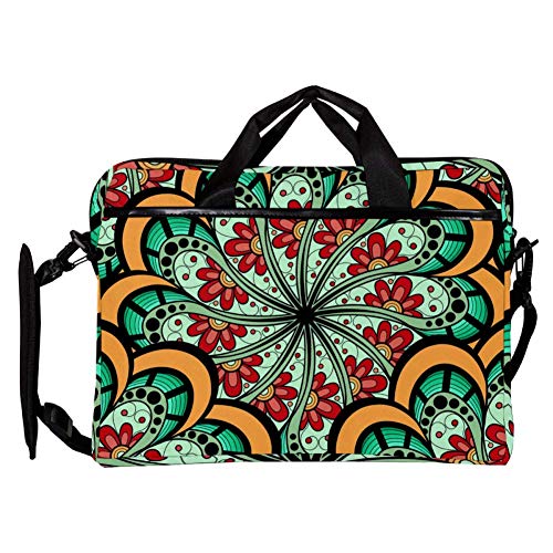 Sacoche ordinateur 14-15.4 pouces fleurs et papillons pour vos trajets