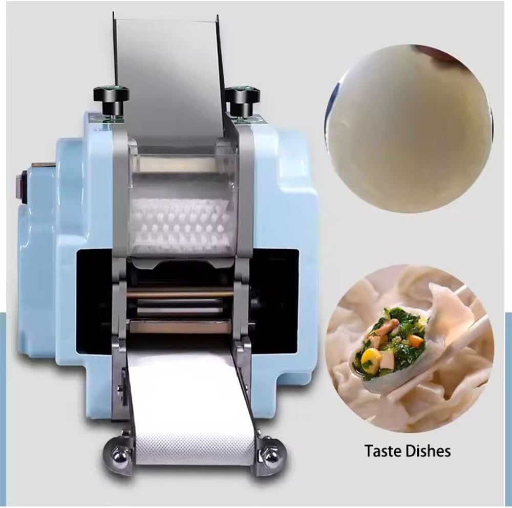 Automatic gyoza Dumpling Skin Maker Lumpia Dumpling Wrapper moulding Machine Ravioli skin making machine (220v 8cm)