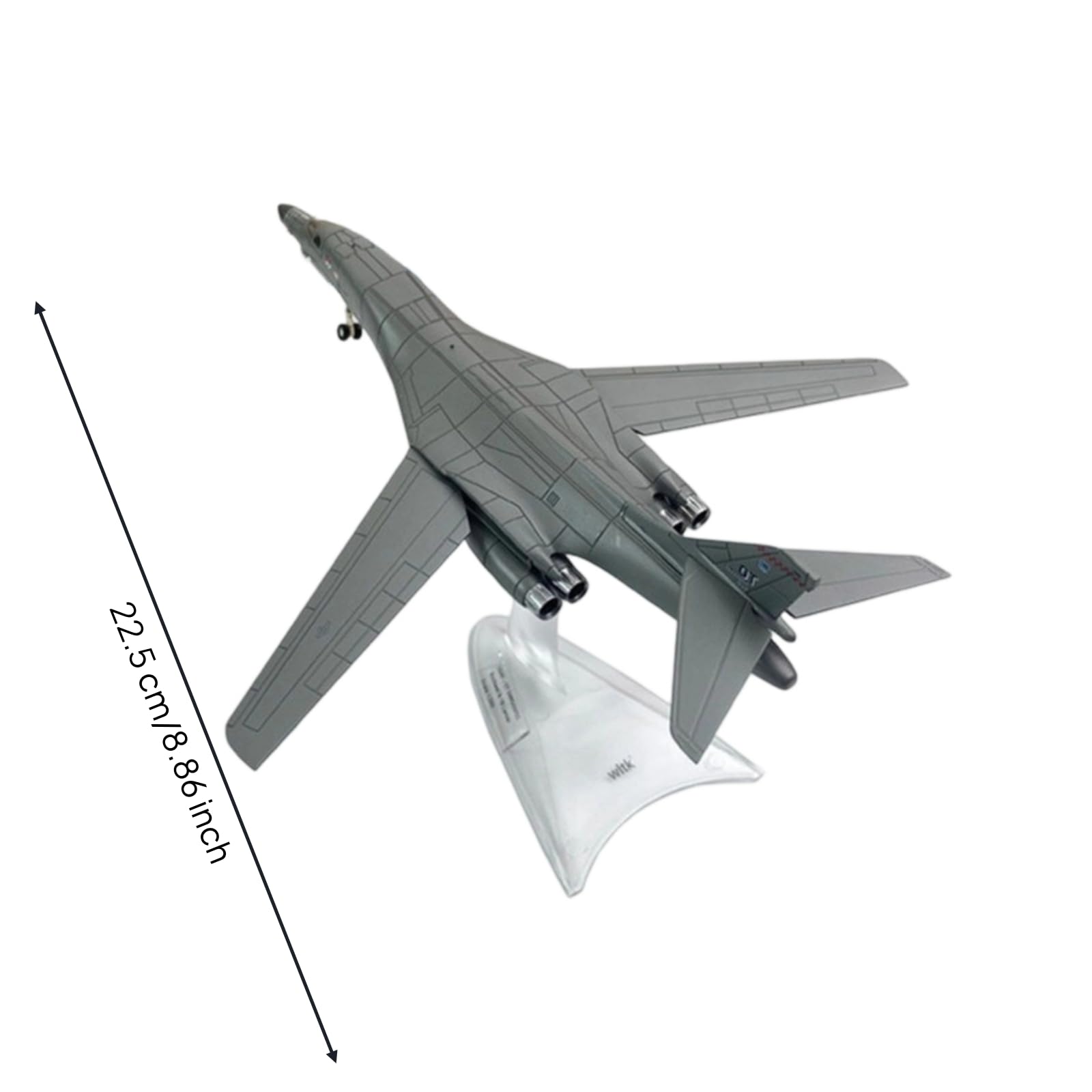 Modellino di B-1B Statico Modello di Aereo da Bombardamento Resistente Agli Urti Modello per Mensola, B-1B OT
