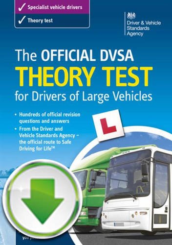 Buy The official DVSA theory test for drivers of large vehicles ...