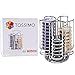 Original Bosch Tassimo 30 T-Disc Kapsel-Halter - Chrom-Refil-Turm (Rutschfest / 360º Base)