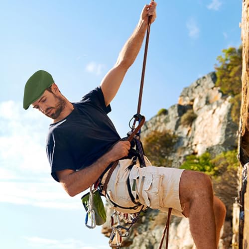 meioro Boné masculino de malha plana verão respirável boina Ivy boné Gatsby Irish Cabbie Driving Hat