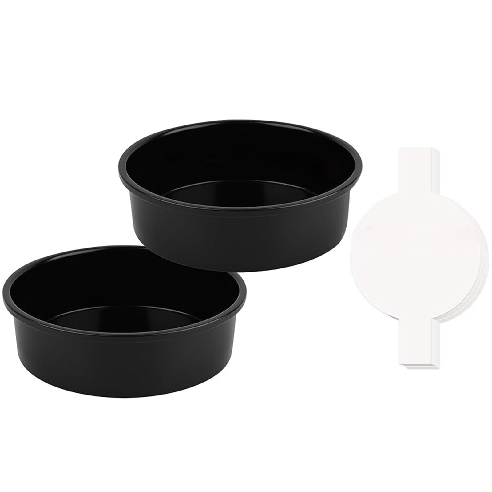 MALSSE Nonstick Cake Molds Cake Pans Round Pans Bakewares Stainless Steel Texture Round Baking Baking Accessories Making Tool