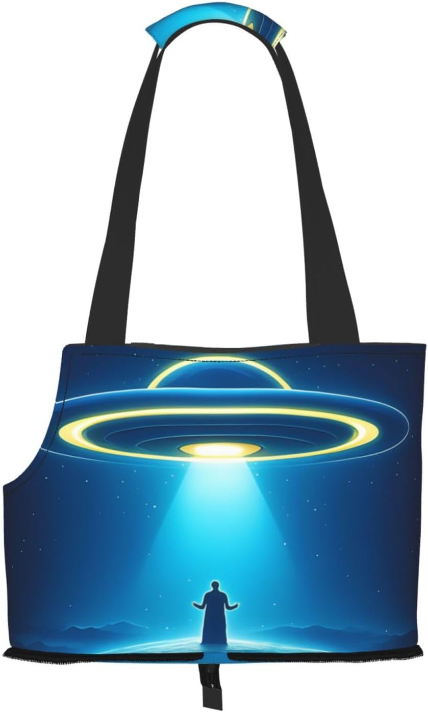 UFO Attack Dog Purse Carrier,Pet Tote Bag, Bag for Small Dogs Cats Puppy
