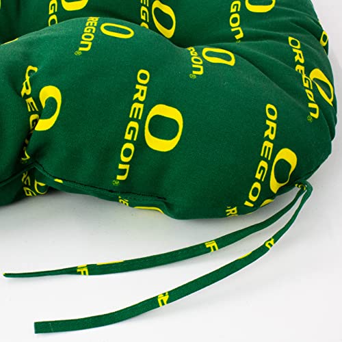 Image of College Covers Everything Comfy Oregon Ducks Indoor Outdoor Settee Loveseat Bench Cushions