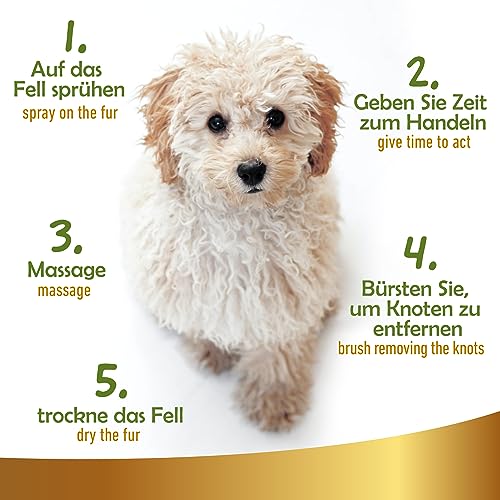 Trockenshampoo für Hunde Natürliches Trockenshampoo ohne Wasser