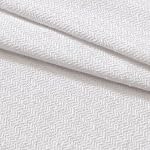 Beatrice Home Fashions GOTS Certified 100% Coton biologique Couverture de poids moyen, Couverture souple et confortable pour lit, Canapé, Couch, Chaise, Plein/Queen, Blanc