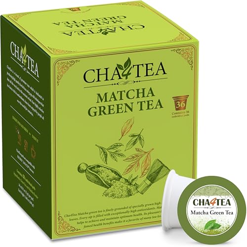 Cha4TEA 36-Count Matcha Green Tea for Keurig