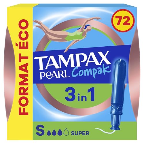 Tampax - Tampax Tampons Avec Applicateur, 72 Tampons