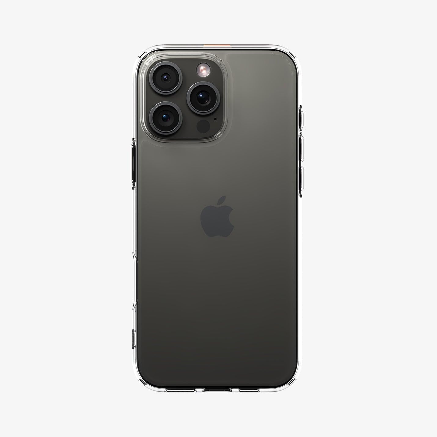Spigen iPhone 16 Pro Max ile Uyumlu ince Kılıf Crystal Hybrid Sararma Karşıtı DuraClear™ Hava Kanalı Teknolojisi™ Askeri Sınıf Koruma Crystal Clear Şeffaf Kapak - ACS08028