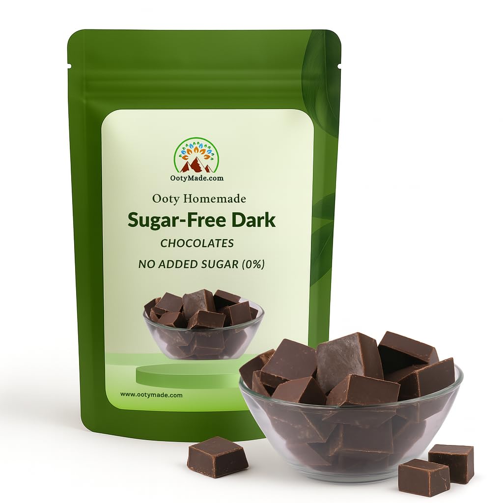 クワッキー出品 OotyMade Special Varkey Original 1kg & Sugar-Free Dark Chocolate
