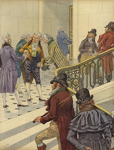 Tableau Les émigrants français décoration murale affiche vintage 60x90cm